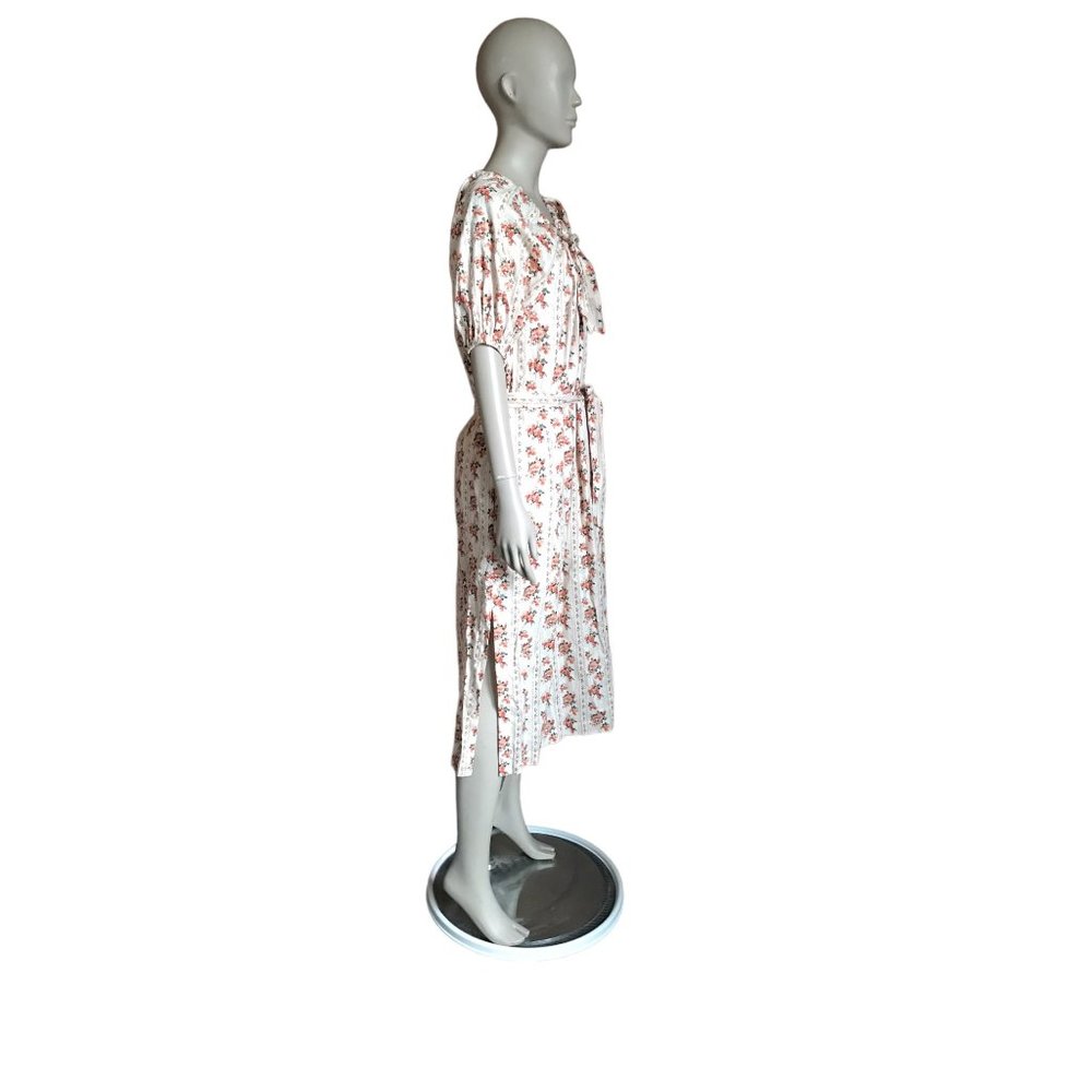 NWT A Loves A Pink Flower Short Sleeve Dress - Picture 3 of 5